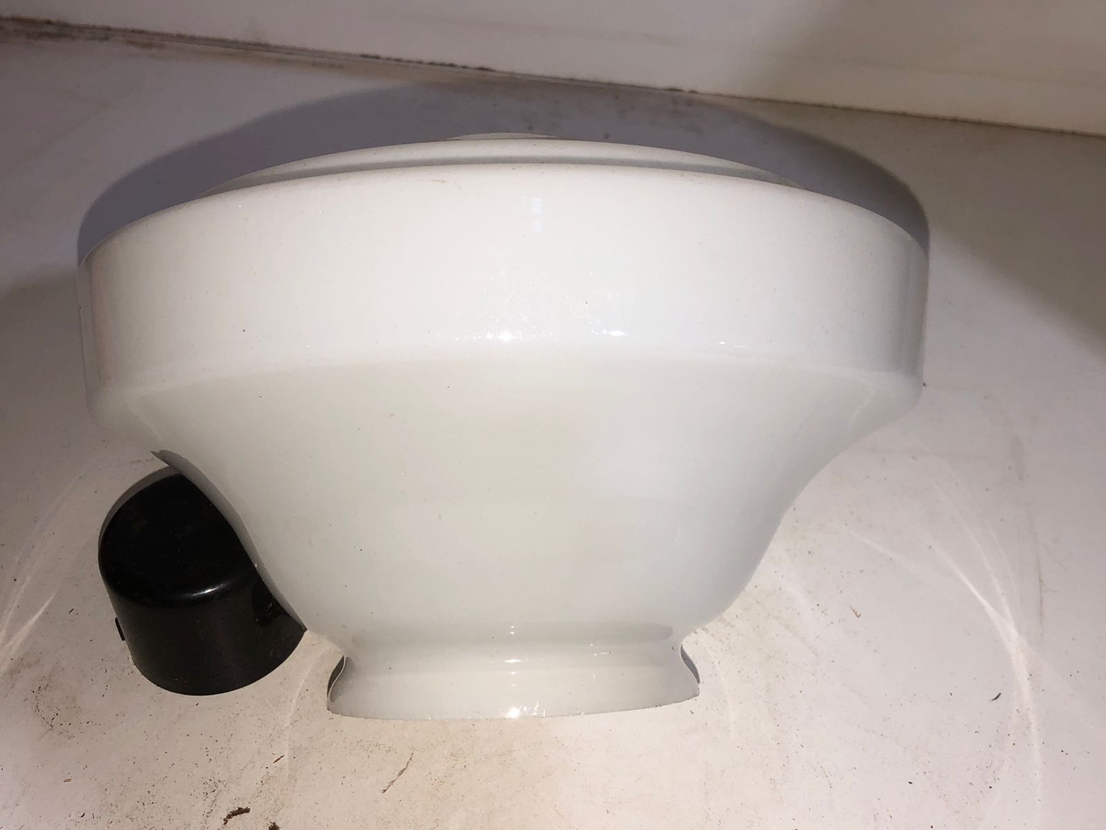 Cúpula de Vidro Branco Opalina - foto 3