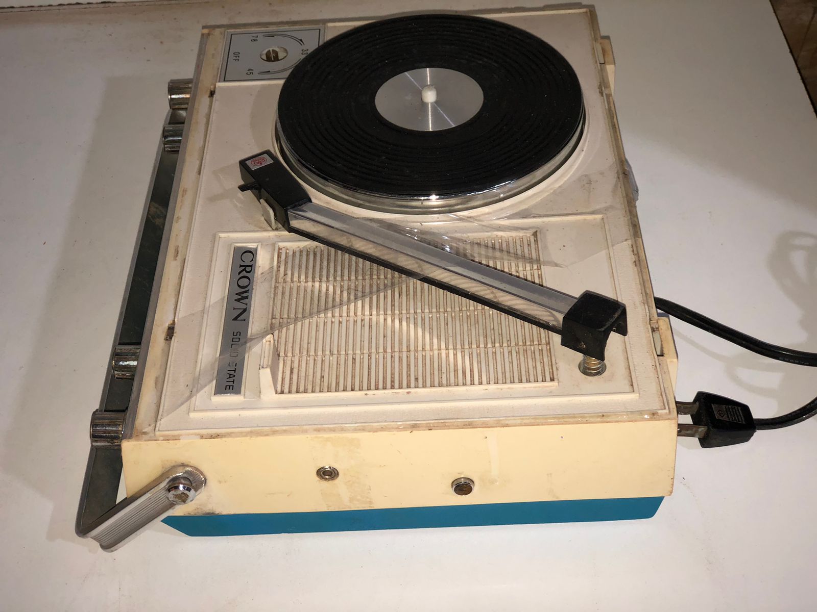 Toca-discos com Rádio Crown Solid State - foto 5