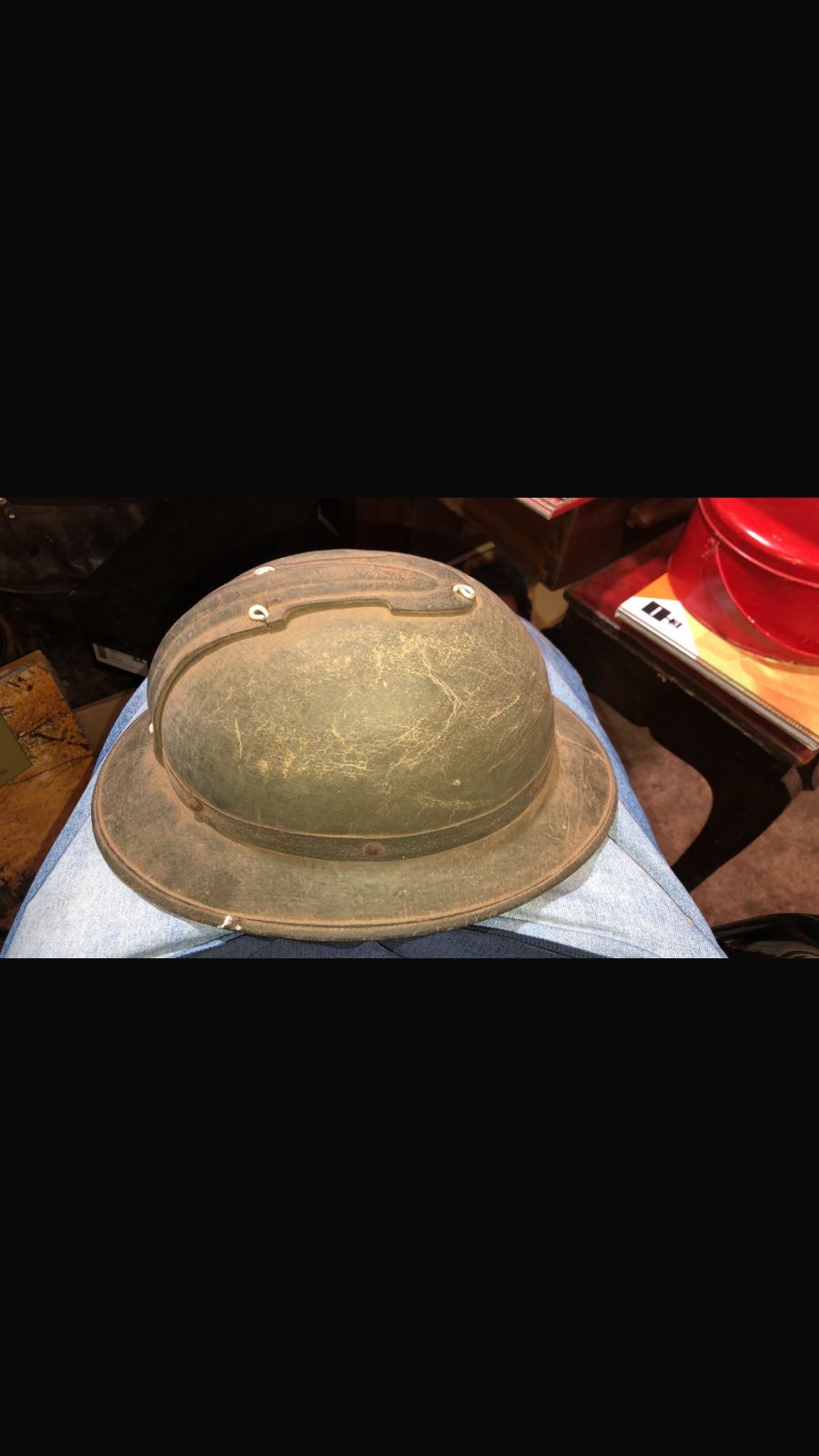 Capacete Colonial Antigo (Estilo Militar) - foto 2