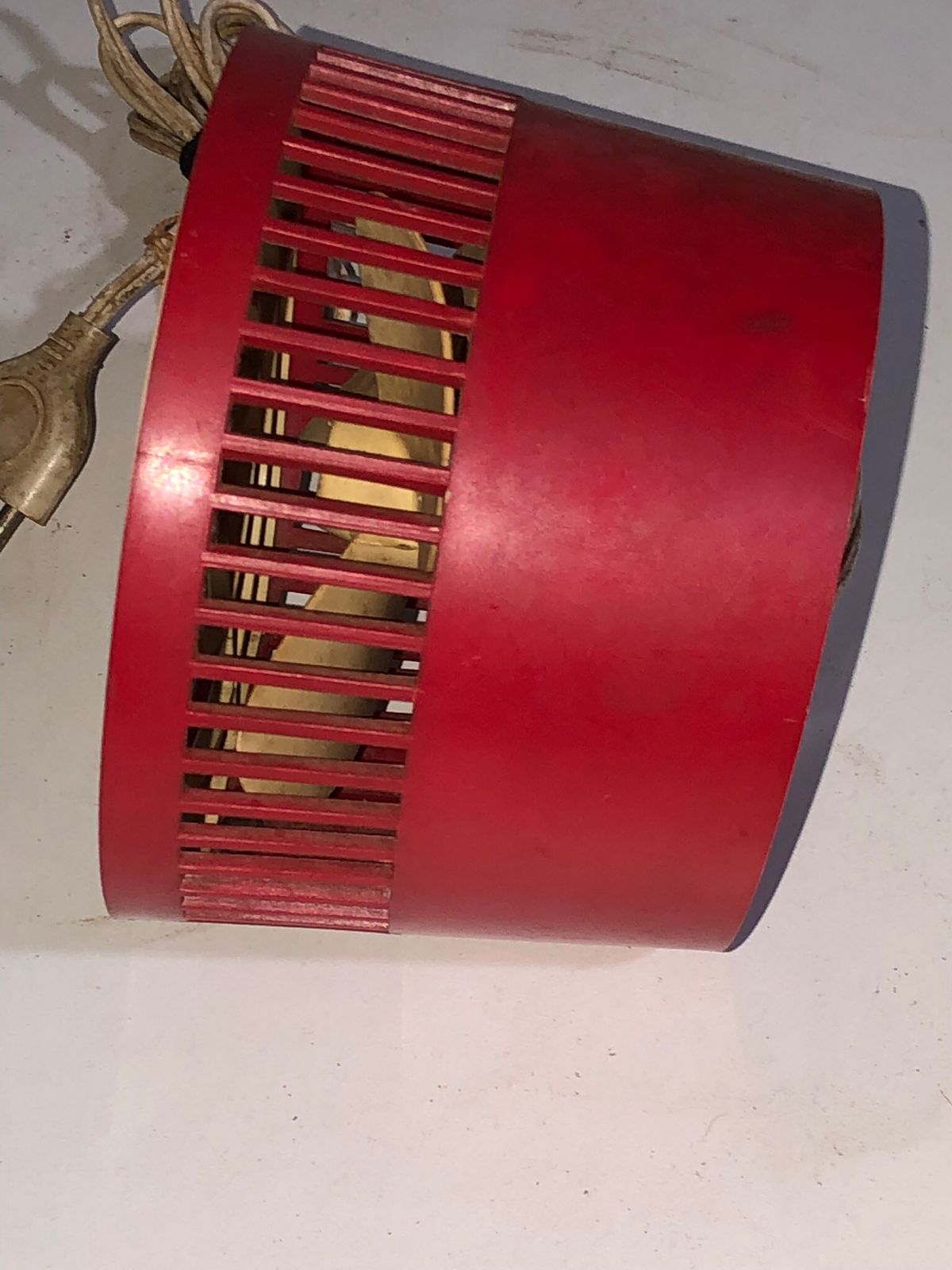 Ventilador Turbo Yoshida Vermelho Fabricado no Japão - foto 3