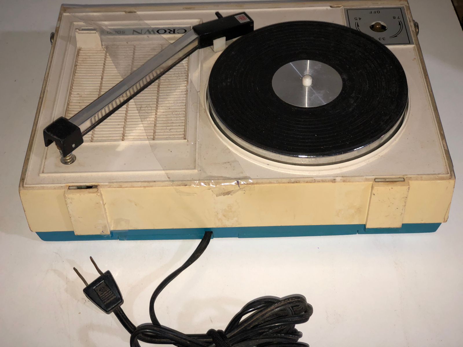 Toca-discos com Rádio Crown Solid State - foto 2