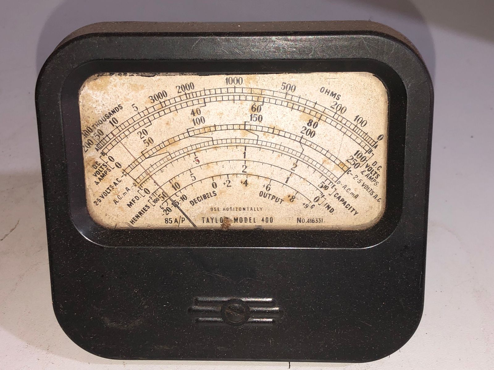 Medidor Analógico Taylor Model 400 - foto 2