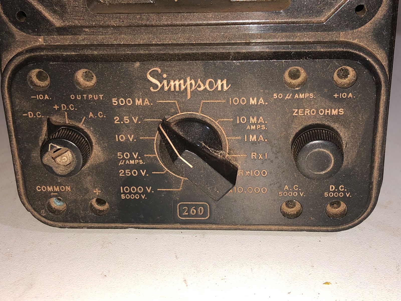 Multímetro Analógico Simpson 260 - foto 4