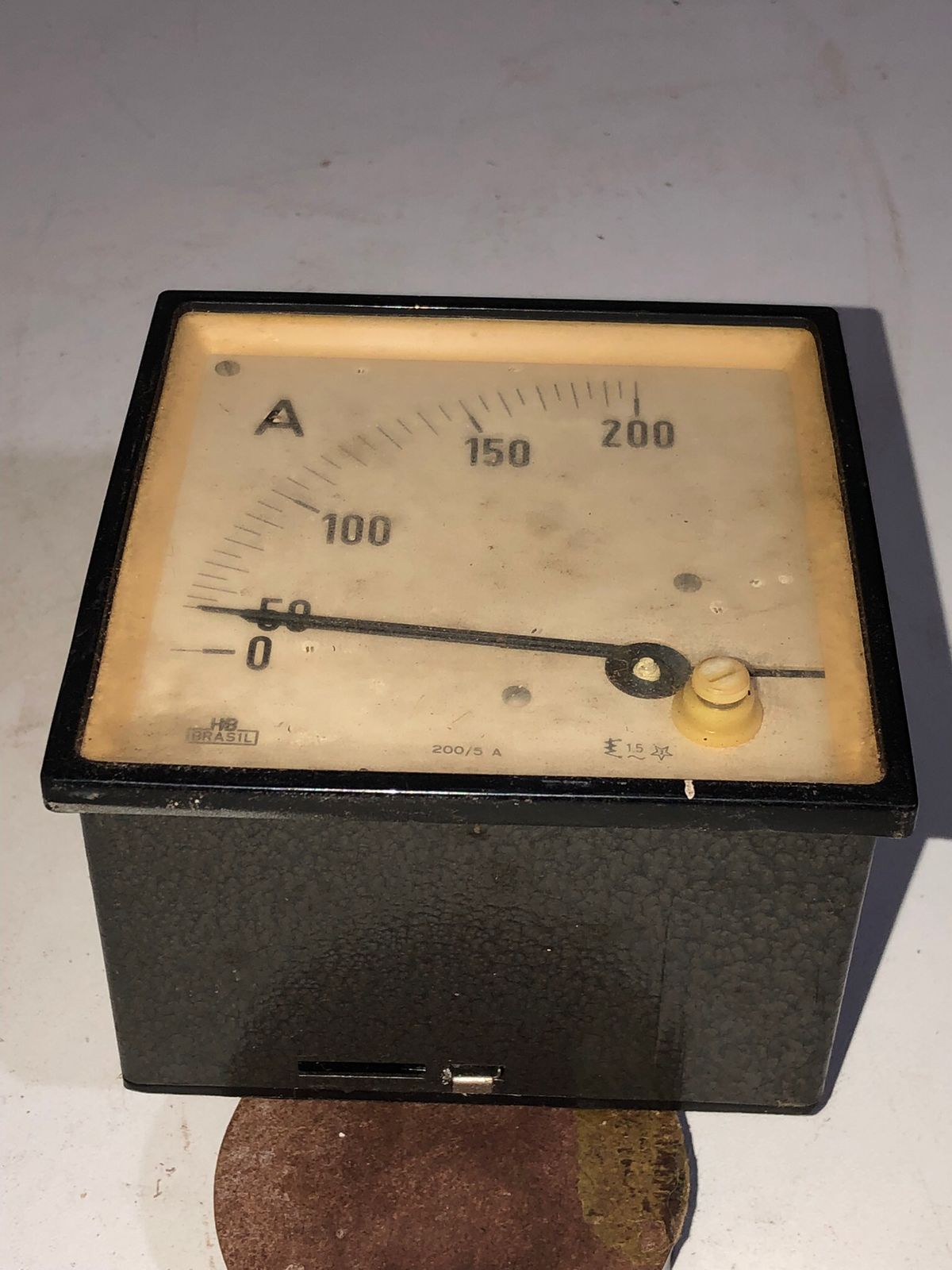 Amperímetro Analógico Antigo 250A - foto 2