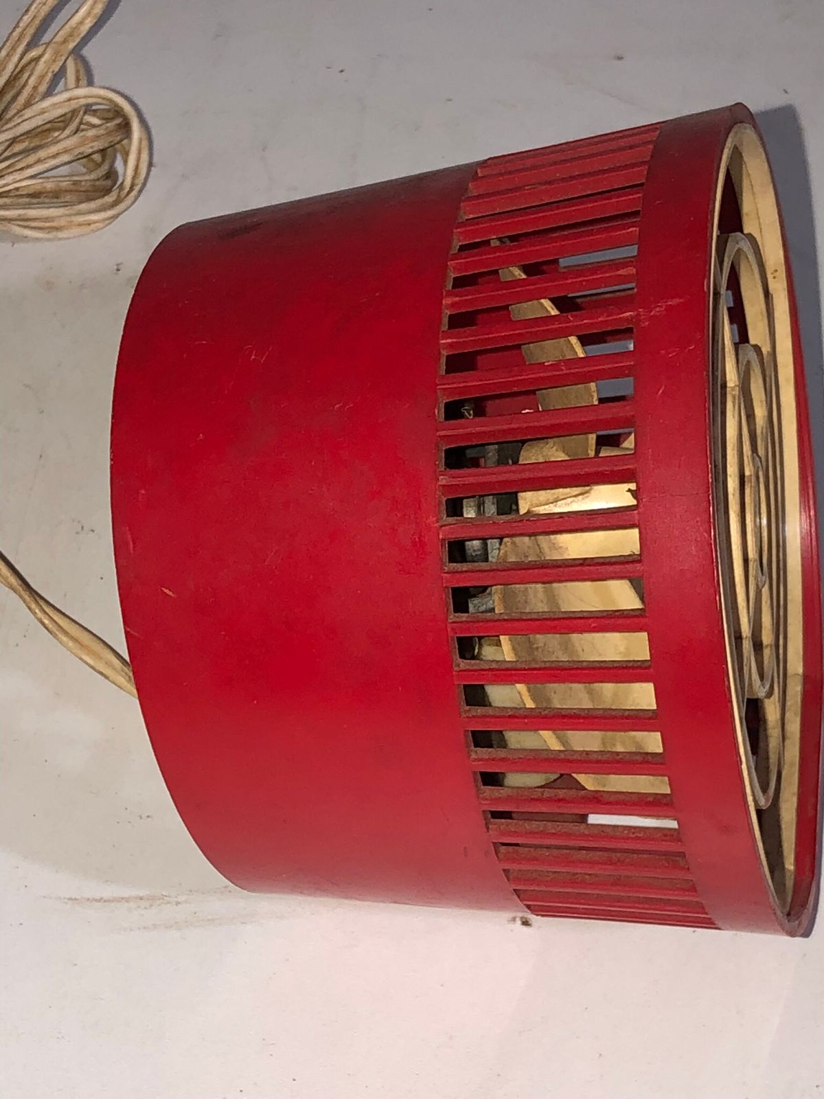 Ventilador Turbo Yoshida Vermelho Fabricado no Japão - foto 4
