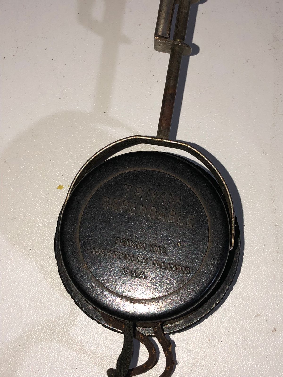 Fone de Ouvido Antigo em Metal com Cabo Original - foto 4